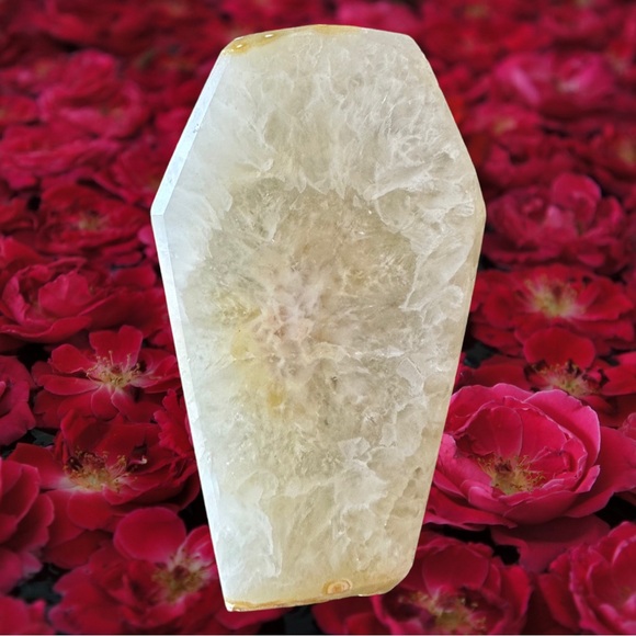 Druzy Agate Coffin - Picture 3 of 4